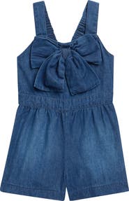 Habitual Kids Bow Front Romper