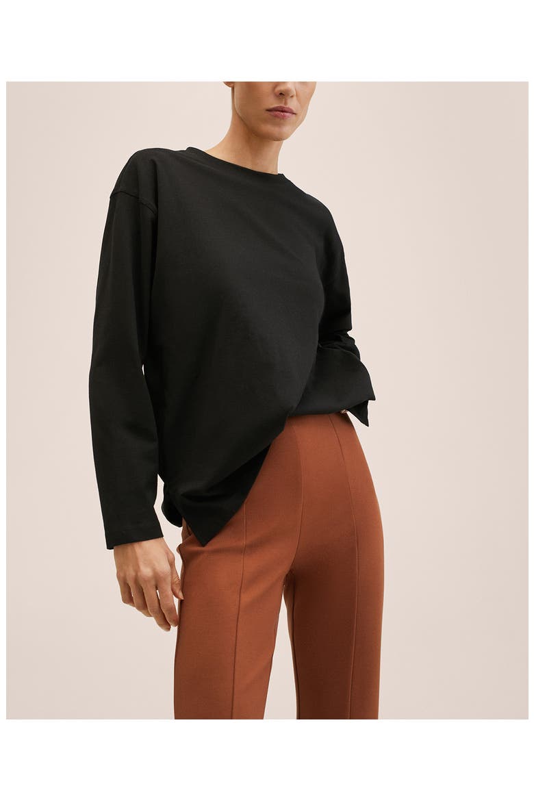 Flared Leggings, Alternate, color, MEDIUM ORANGE