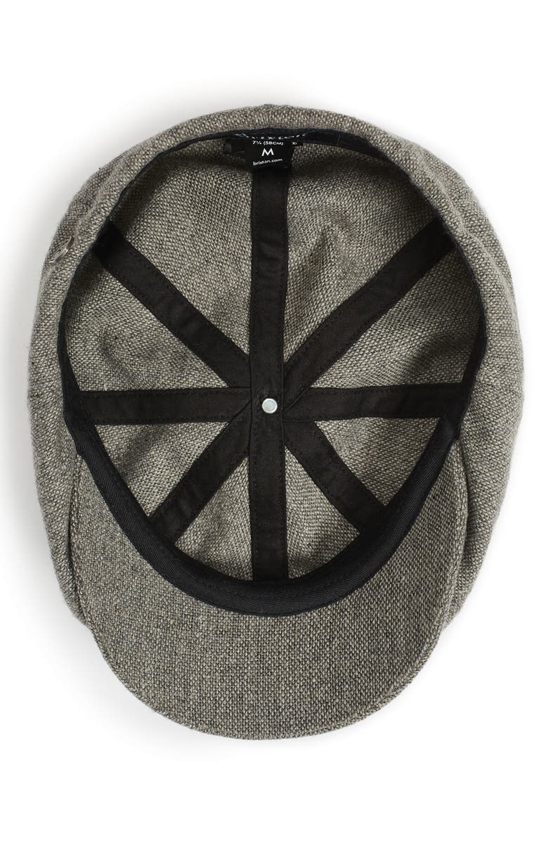 Brixton Brood Snap Driving Cap, Alternate, color, 