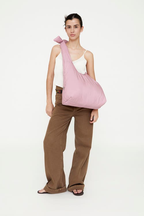Lefrik Biwa Puffy Bag In Pink