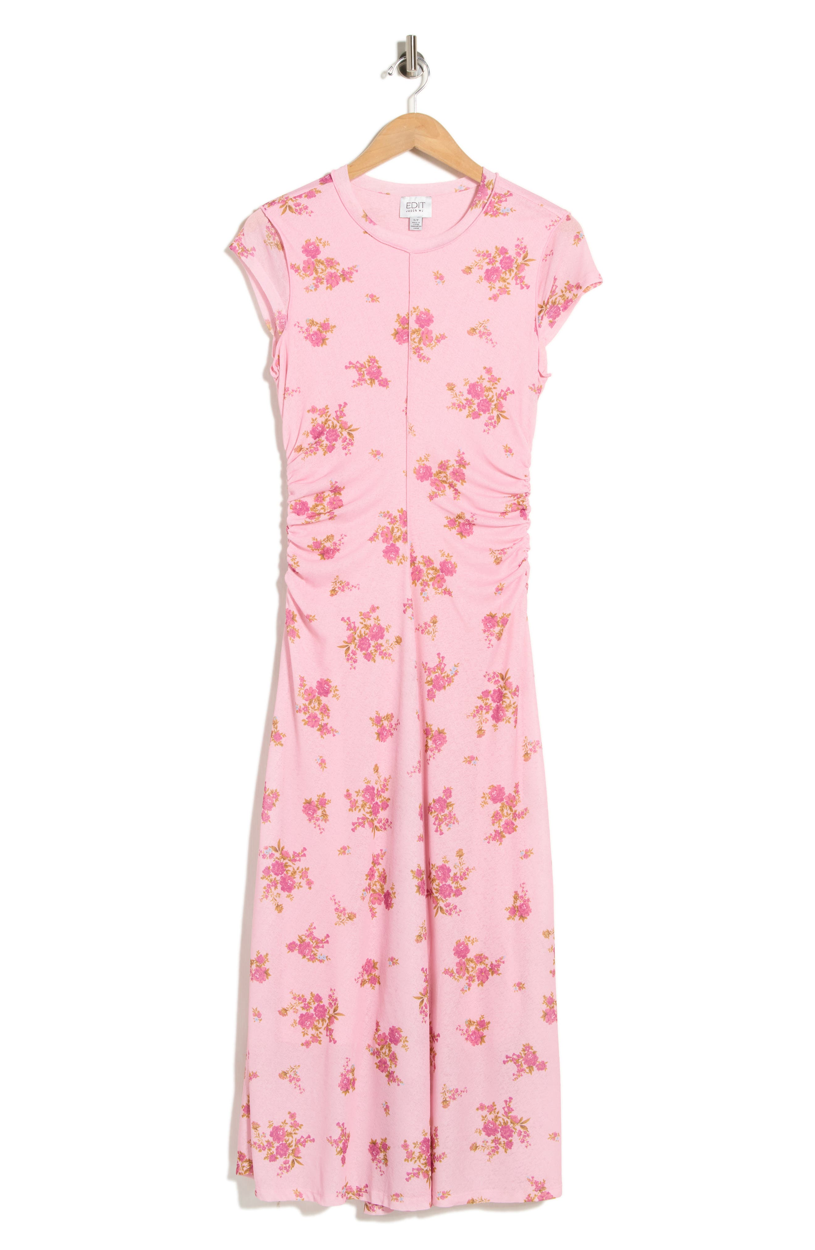 EDIT by JASON WU Ruched Midi Dress