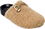 SHUSHOP Kids' Azalea Mini Faux Shearling Mule