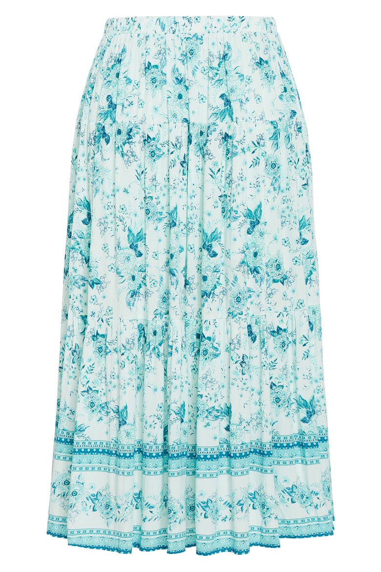 Pretty Thing A-Line Maxi Skirt, Alternate, color, SEAFOAM PRETTY THING