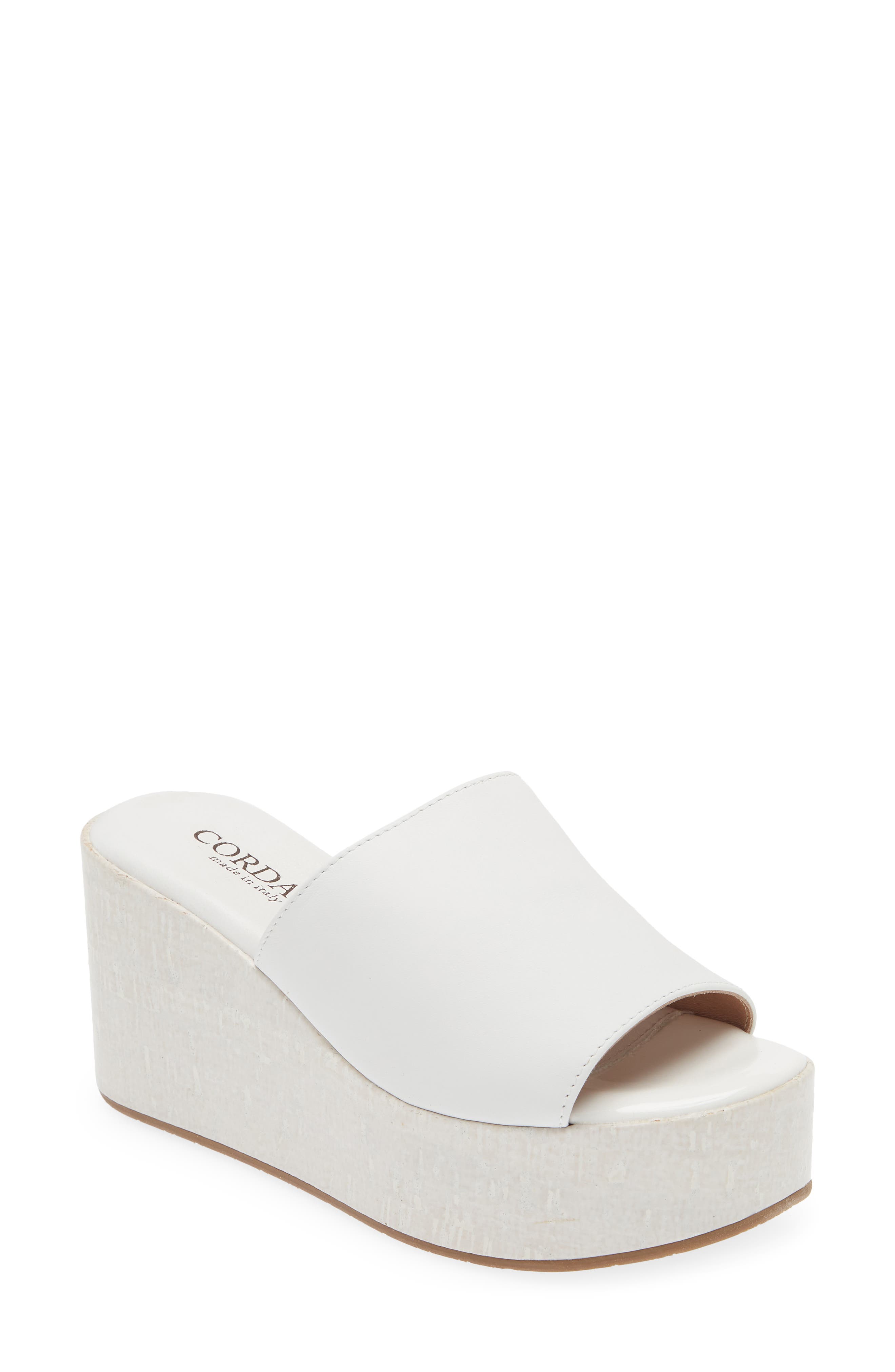 Cordani Jozie Platform Wedge Slide Sandal, Main, color, 