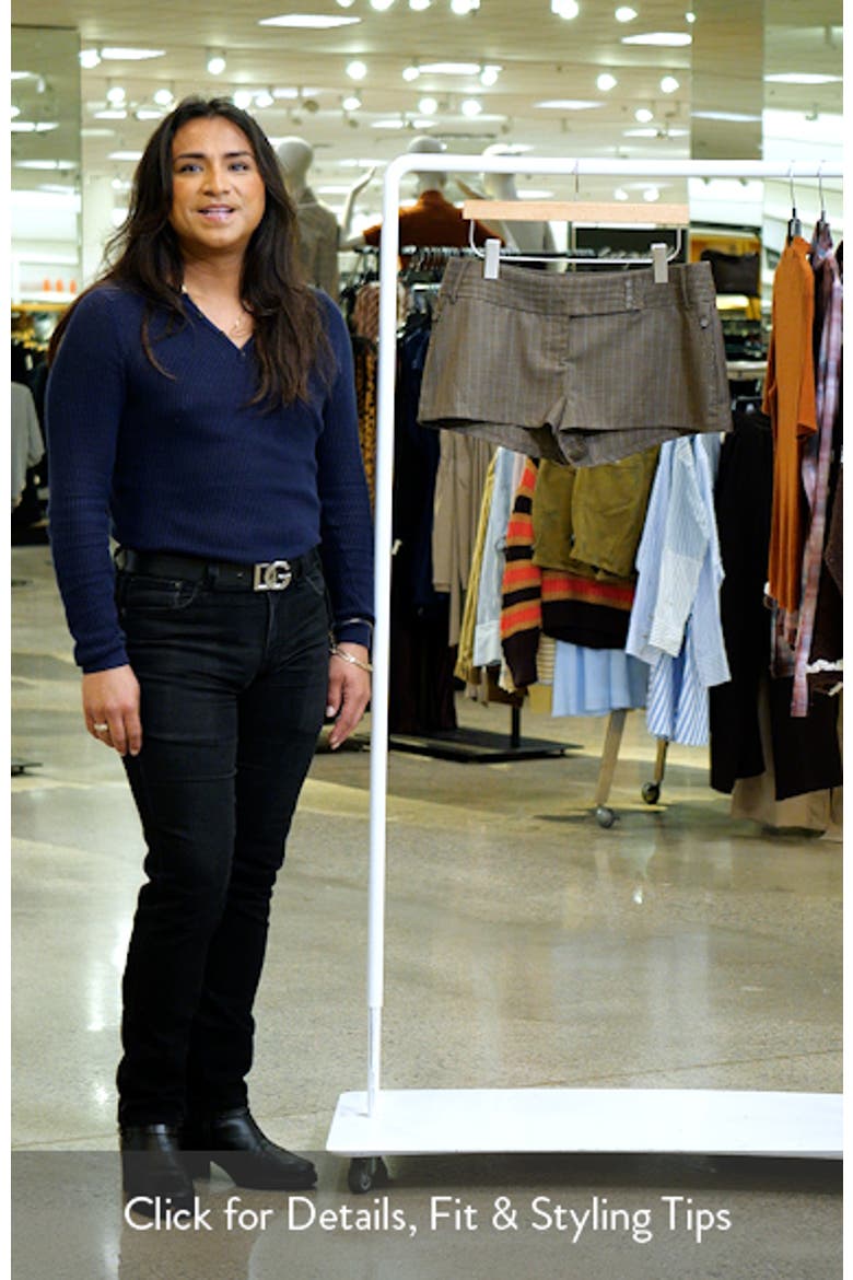 Body Electric Low Rise Pinstripe Shorts video
