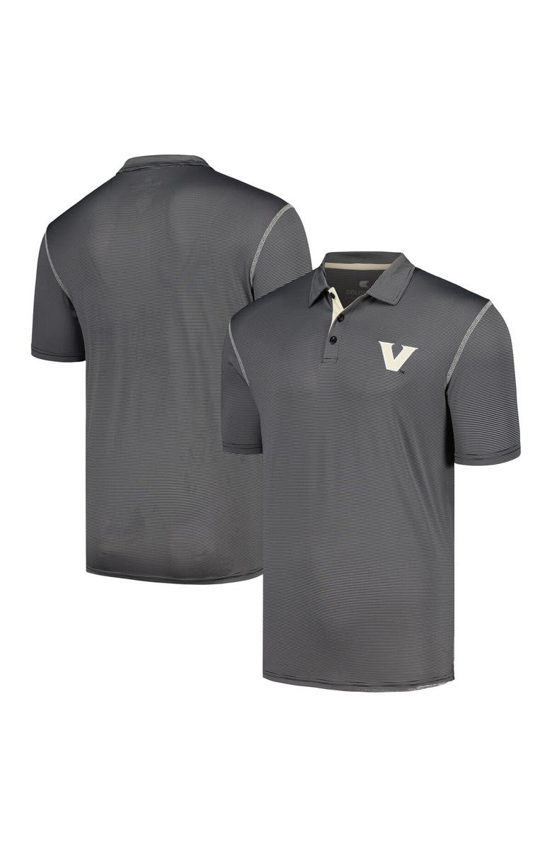 COLOSSEUM Men's Colosseum  Black Vanderbilt Commodores Cameron Polo, Main, color, Black