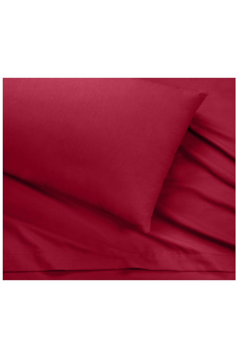 Everyday 225 Thread Count Sheet Set, Alternate, color, PAPRIKA