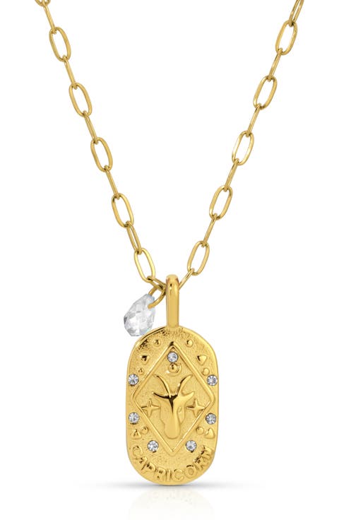 Cielo Zodiac Pendant Necklace