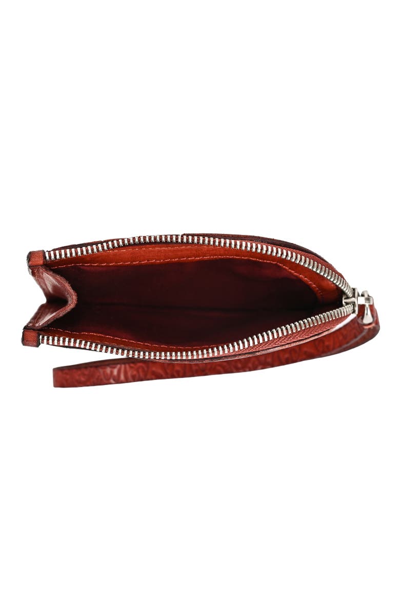 Lily Genuine Leather Traveler Wallet, Alternate, color, Brown