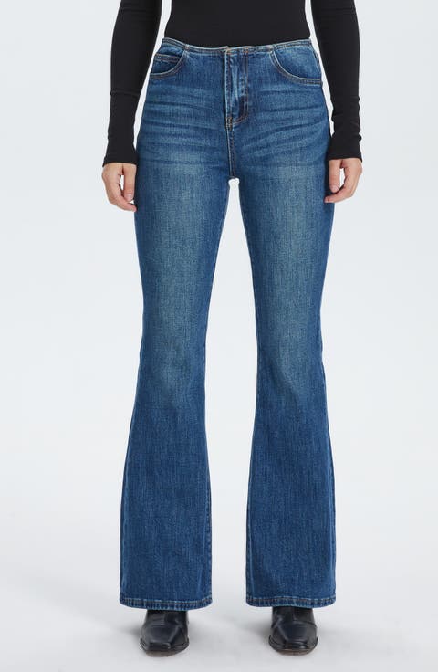 Bandless Flare Jeans