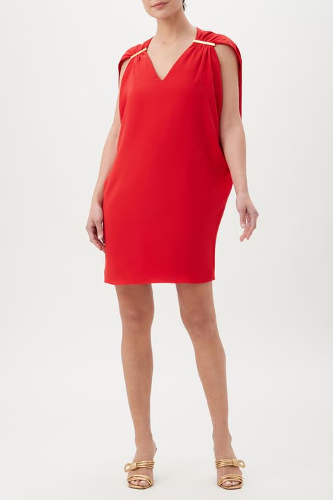 Kanpeki V-Neck Shift Dress