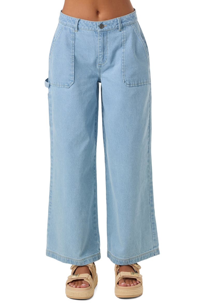 Chandler Wide Leg Jeans, Main, color, INDIGO