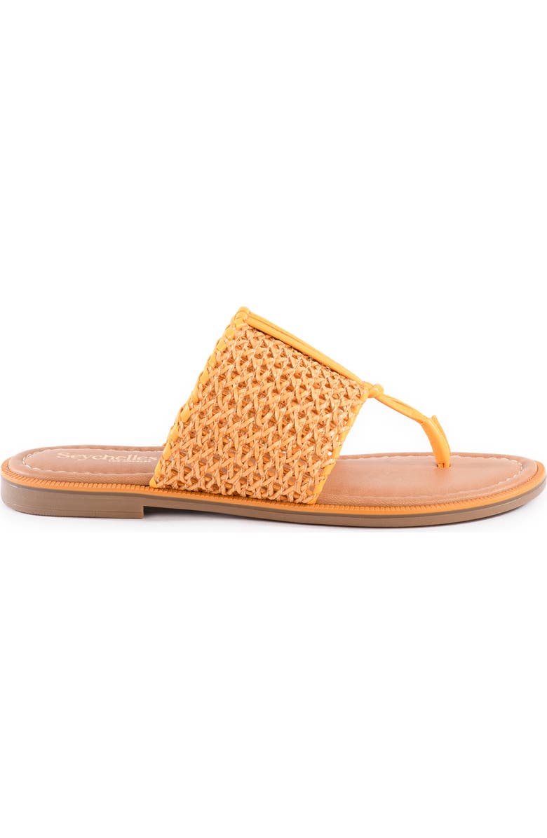 Seychelles Florence Woven Sandal, Alternate, color, Yellow