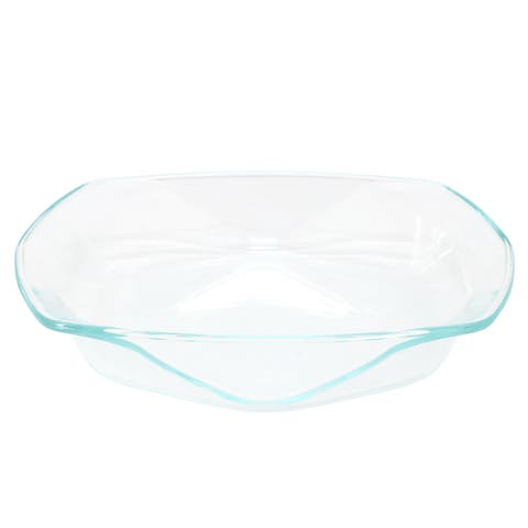 Carnegie Hill 14 inch x 12 Inch x 2.8 Inch Tempe Glass Baking Pan with Built-in Handles