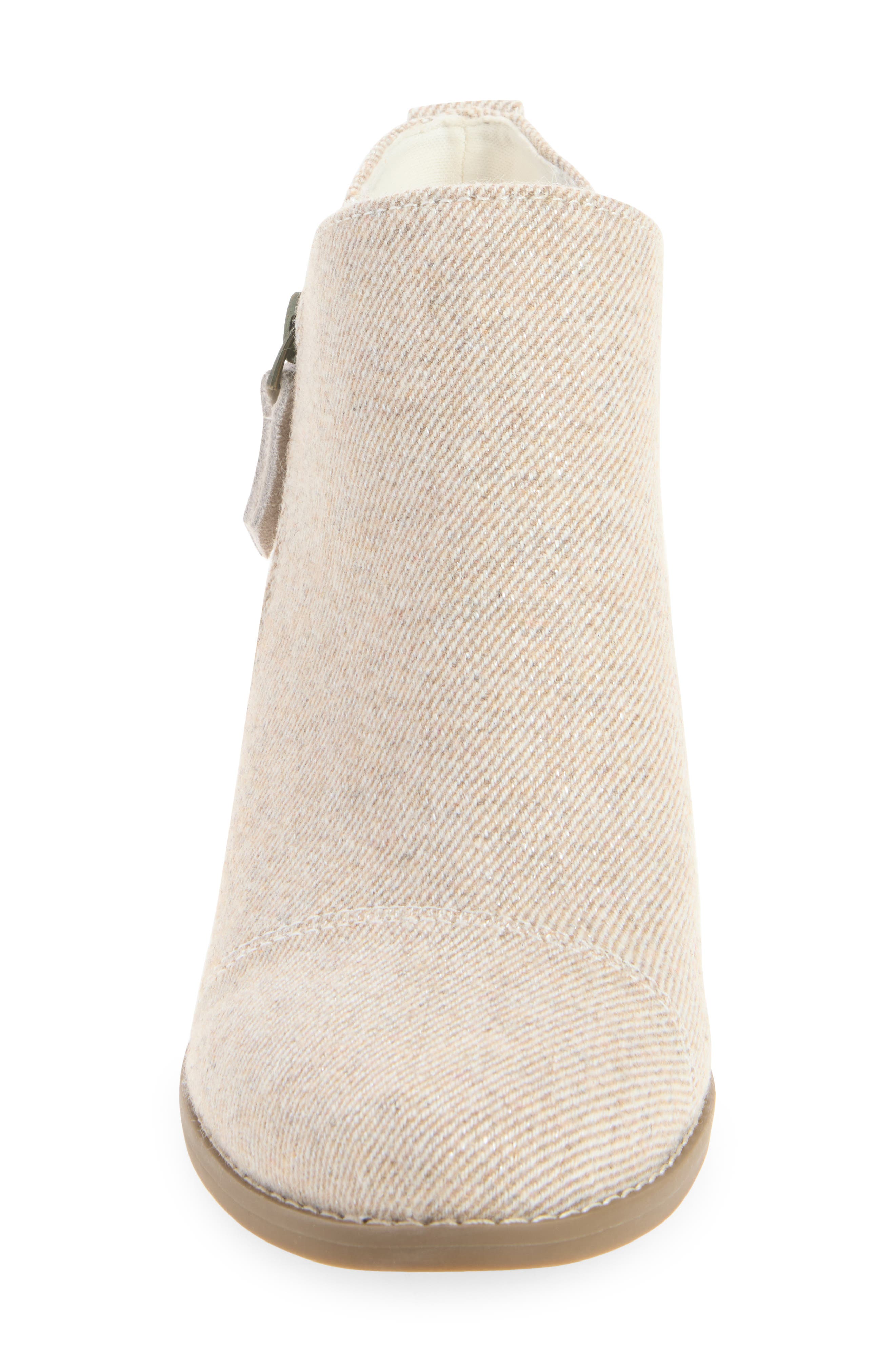 Goldie Wedge Bootie, Alternate, color, NATURAL LIGHT