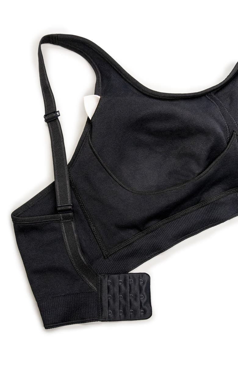 Curvy Couture Smooth Seamless Wireless Sports Bra, Alternate, color, 1924