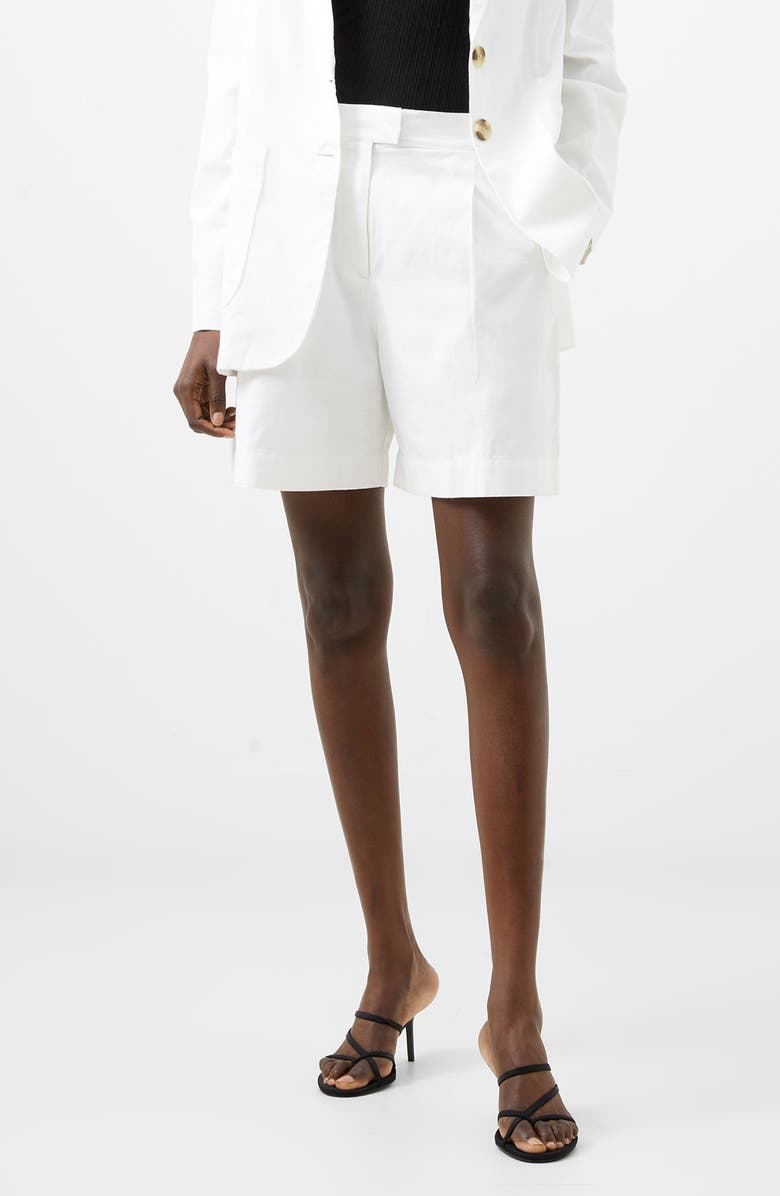 French Connection Alania City High Waist Shorts, Main, color, 