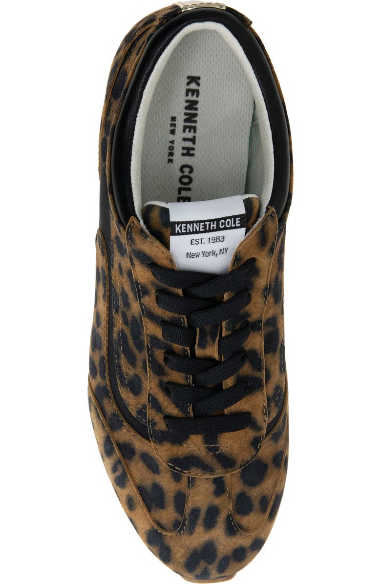 Kenneth Cole Alma Sneaker, Alternate, color, Leopard Suede