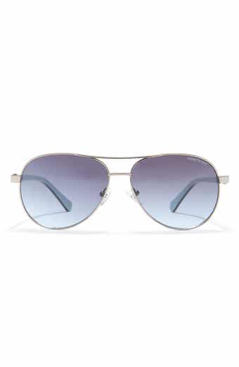 Kenneth Cole 60mm Aviator Sunglasses