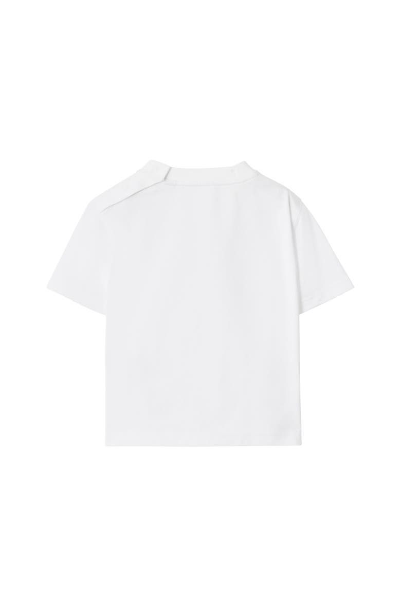 Burberry Puffer Bear Cotton T-shirt, Alternate, color, White