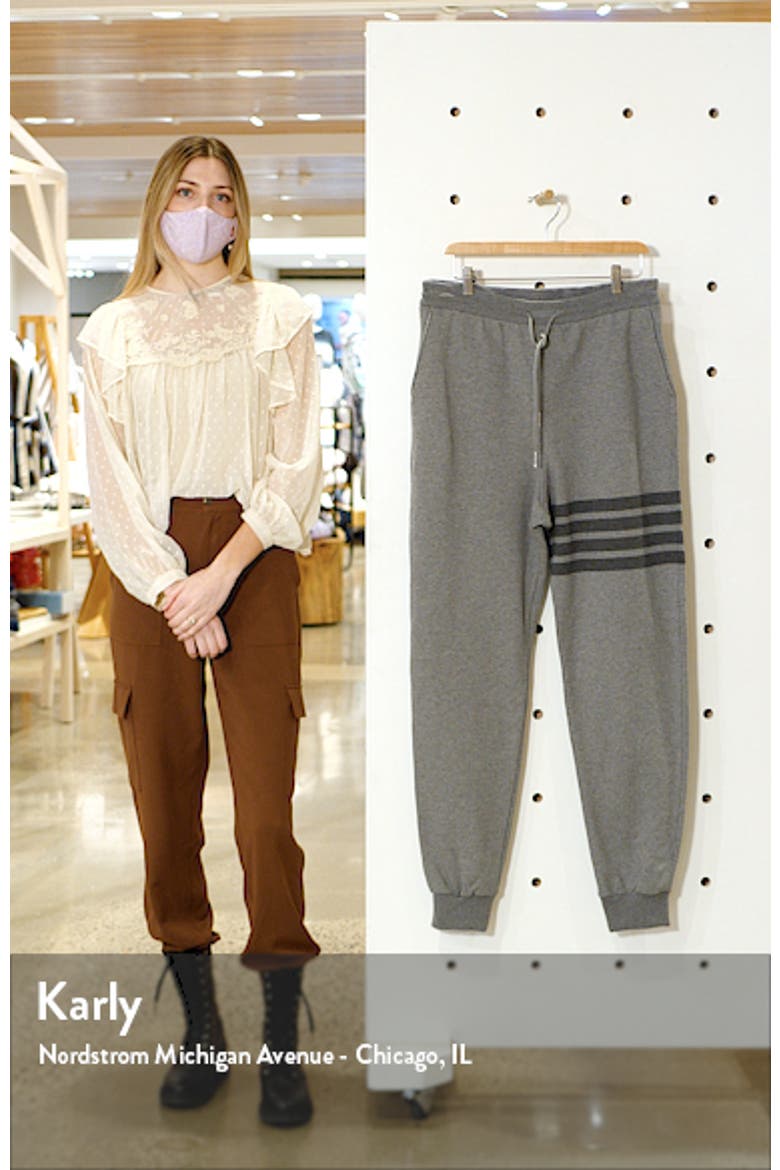 Tonal 4-Bar Cotton Joggers video
