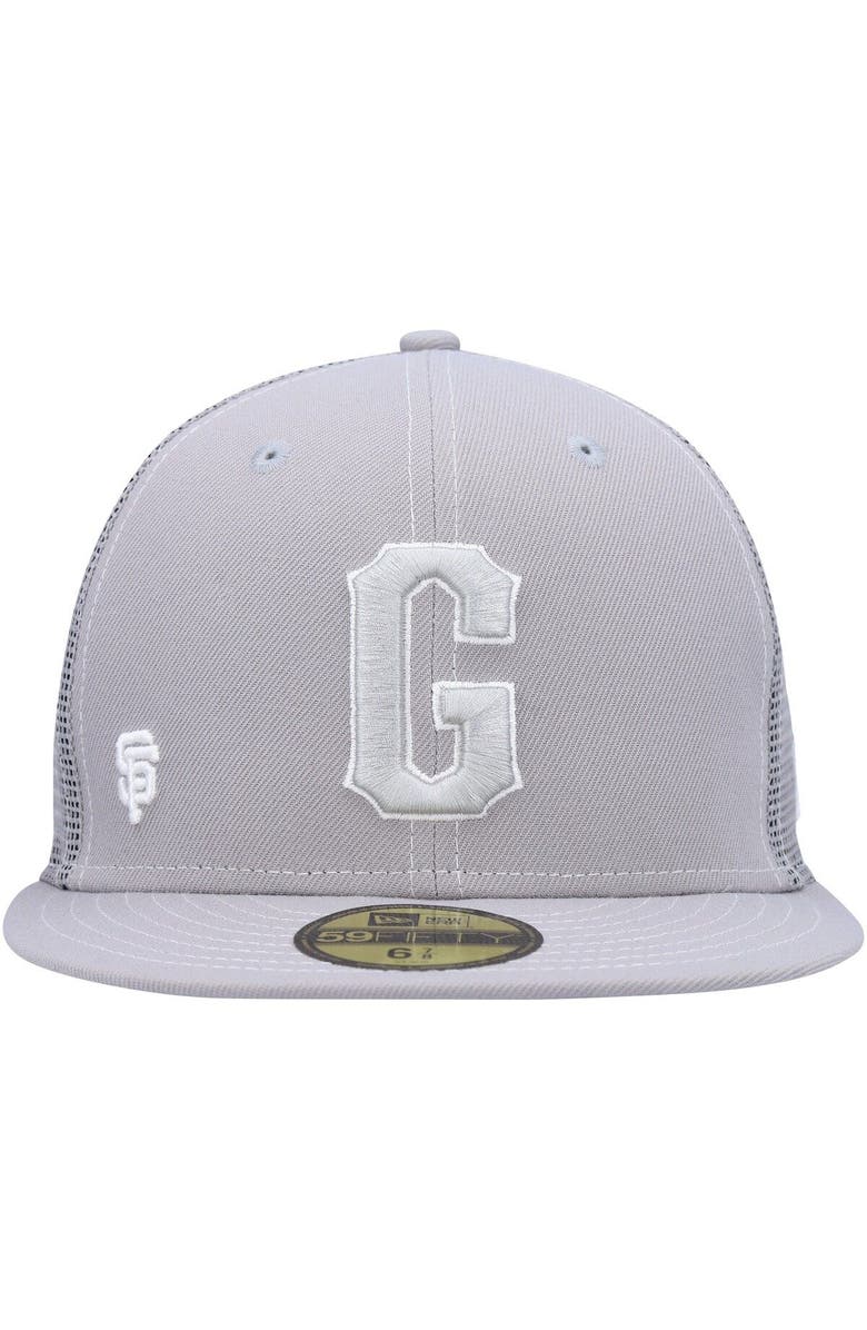 New Era Men's New Era Gray San Francisco Giants 2023 On-Field Batting Practice 59FIFTY Fitted Hat, Alternate, color, Gray