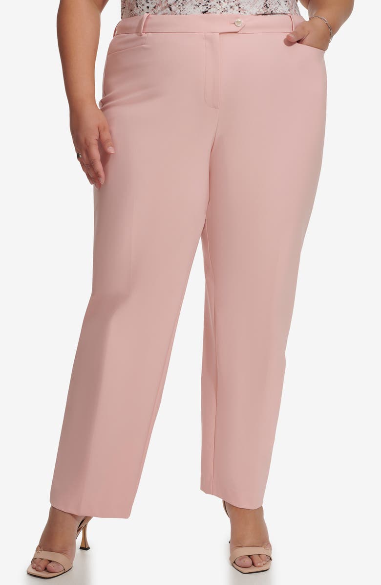 Calvin Klein Straight Leg Pants, Main, color,