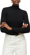 AllSaints Raffi Roll Neck Long Sleeve Bodysuit