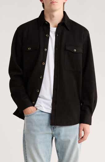 Vintage 1946 Faux Suede Shirt Jacket