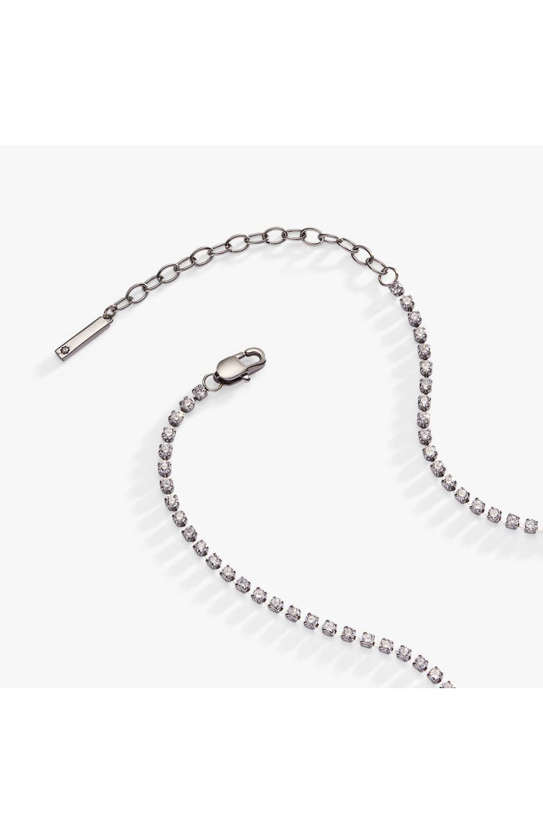 Alex and Ani Babe Tennis Chain Necklace, Alternate, color, Silver