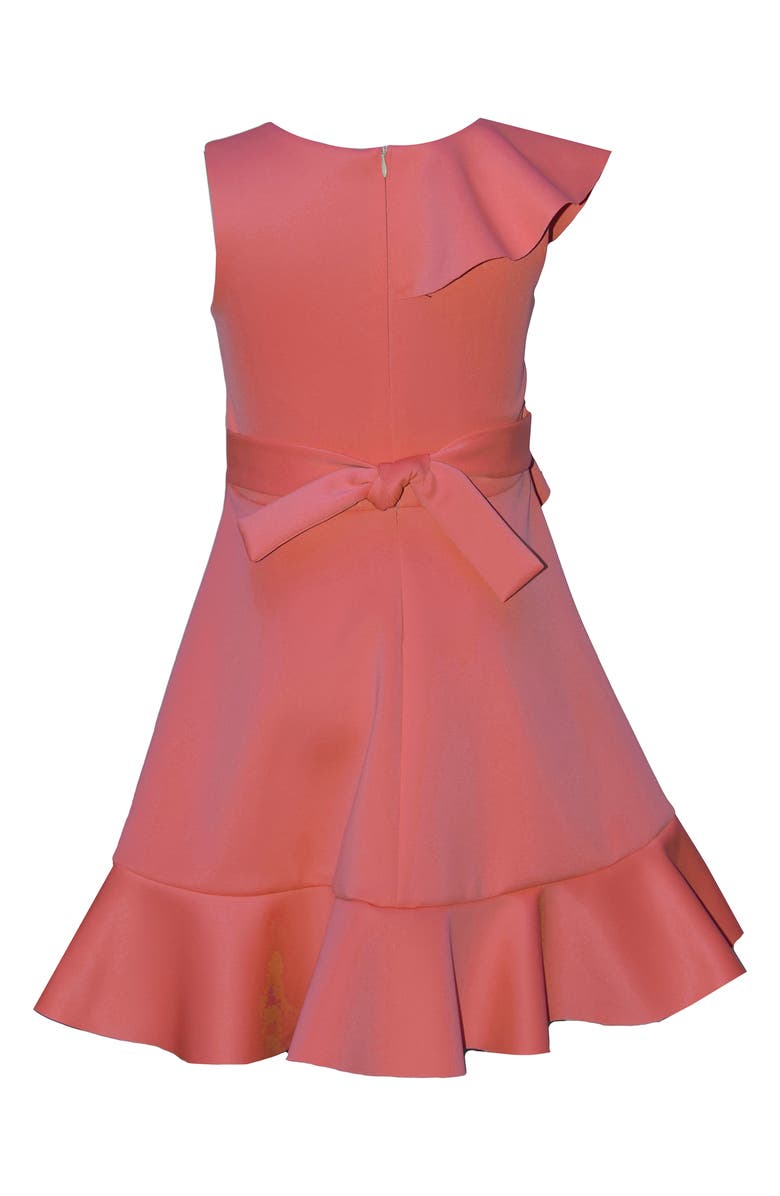 Iris & Ivy Kids' Sleeveless Ruffle Dress, Alternate, color, Coral