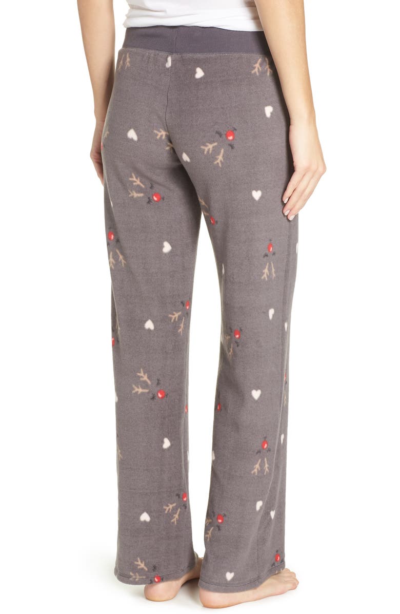 Make + Model Fleece Pajama Pants, Alternate, color, 