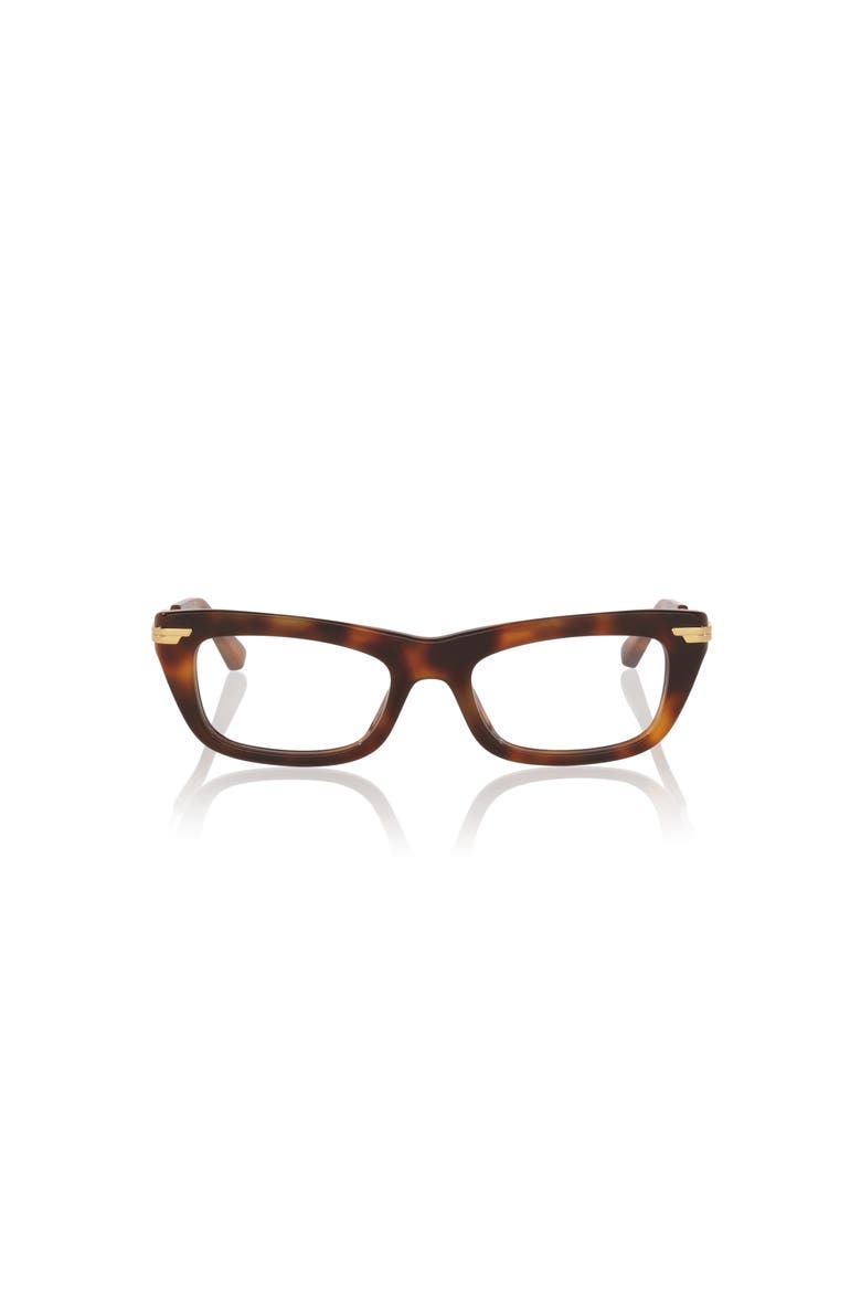 51mm Rectangle optical glasses, Alternate, color, Tortoise