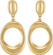 Vince Camuto Oval Drop Earrings