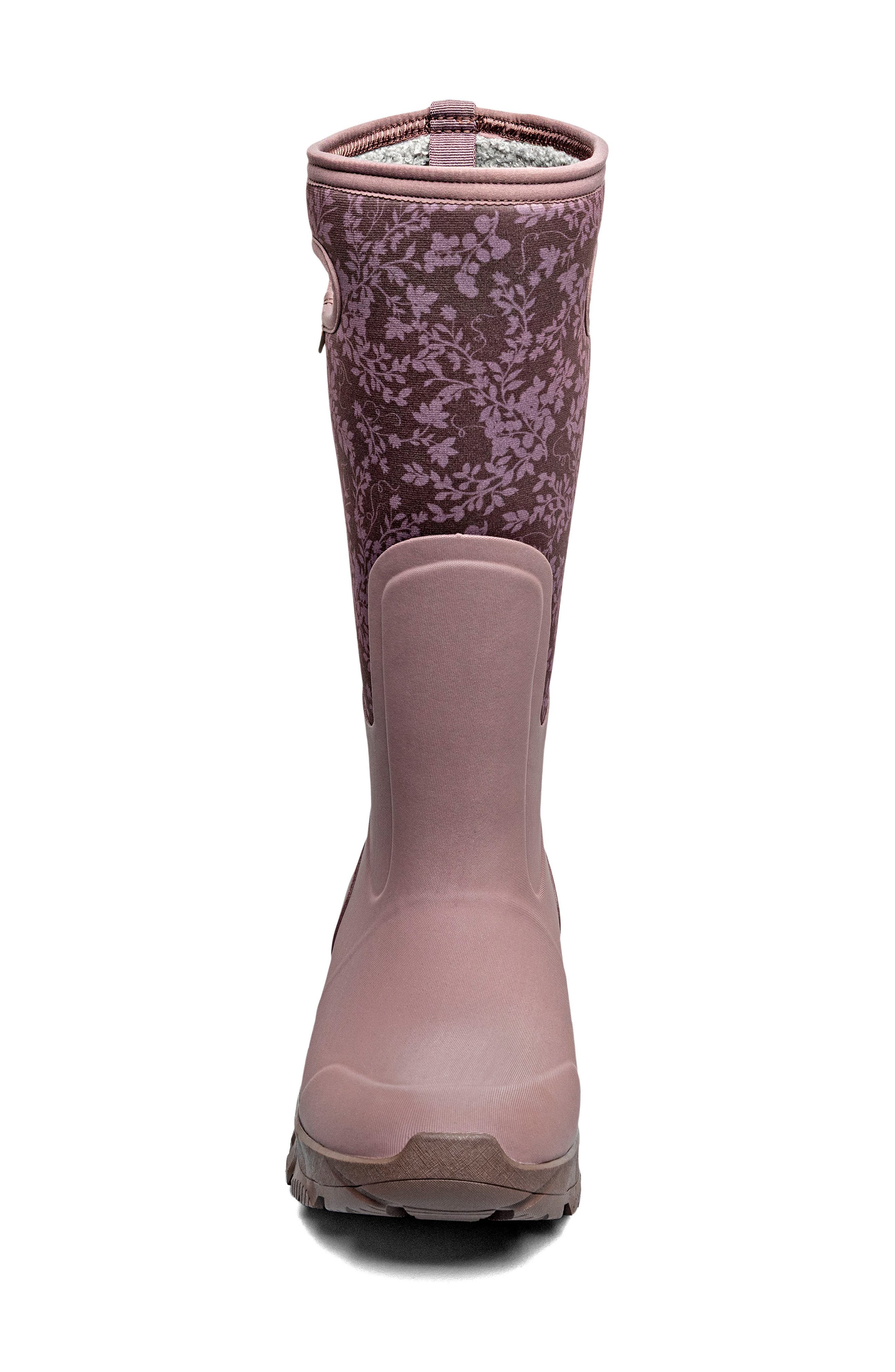 Whiteout II Waterproof Boot, Alternate, color, ROSE MULTI