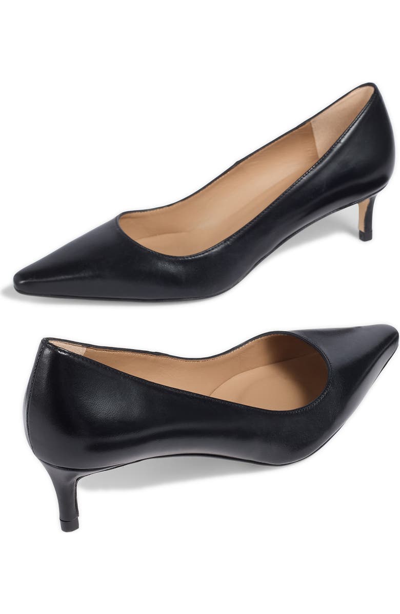 LK Bennett Ava Kitten Heel Pump, Alternate, color, Black