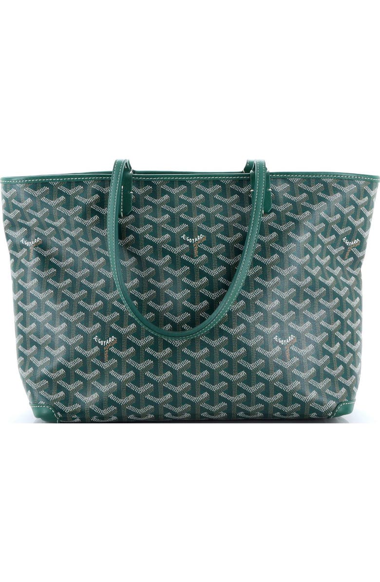 Pre-Owned Goyard Artois Tote Coated Canvas PM, Main, color, Green