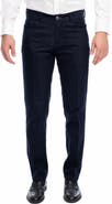 VELLAPAIS Stretch Cotton-Blend Long Casual Pants