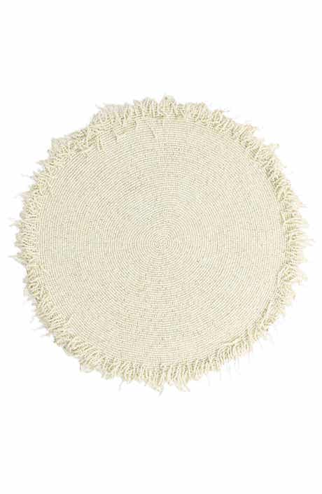 Fringe Beaded Placemat