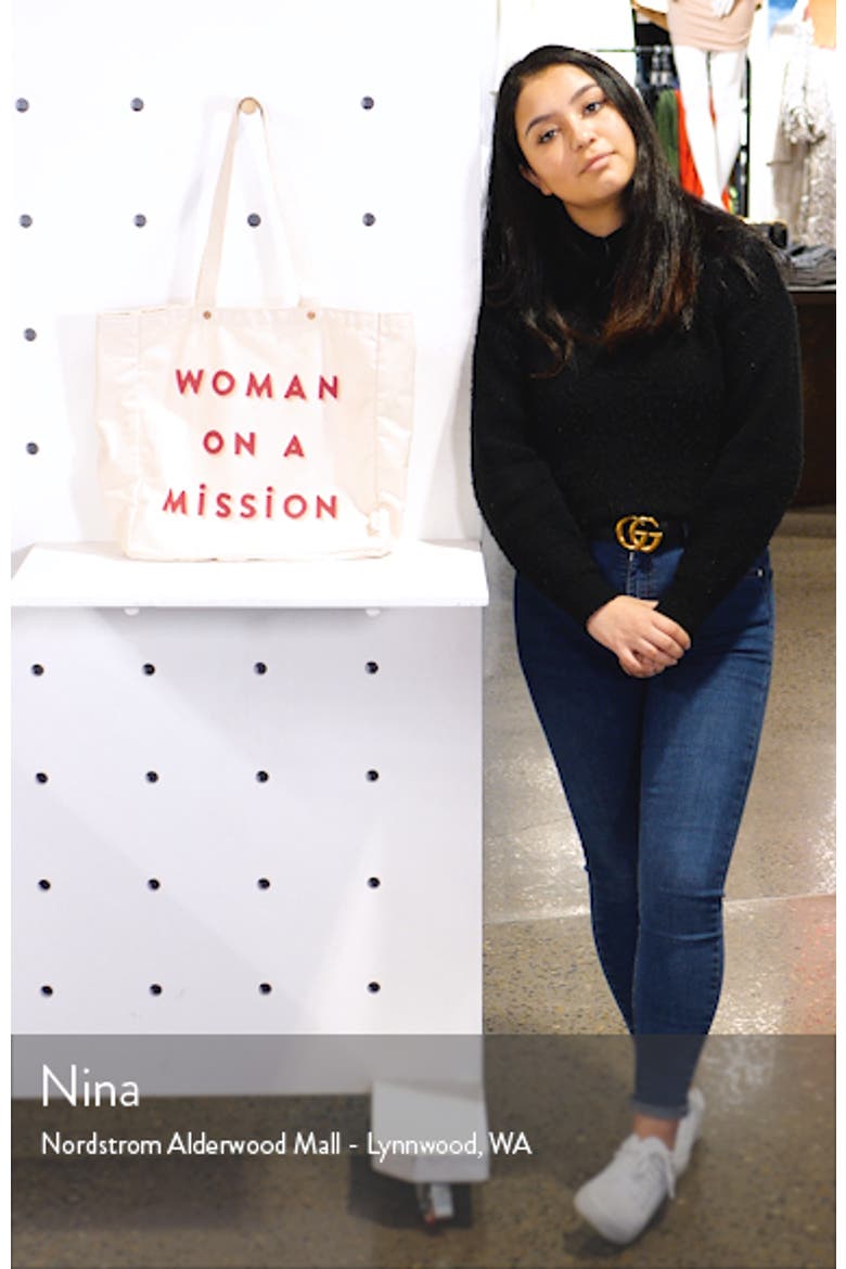 Woman on a Mission Canvas Tote video