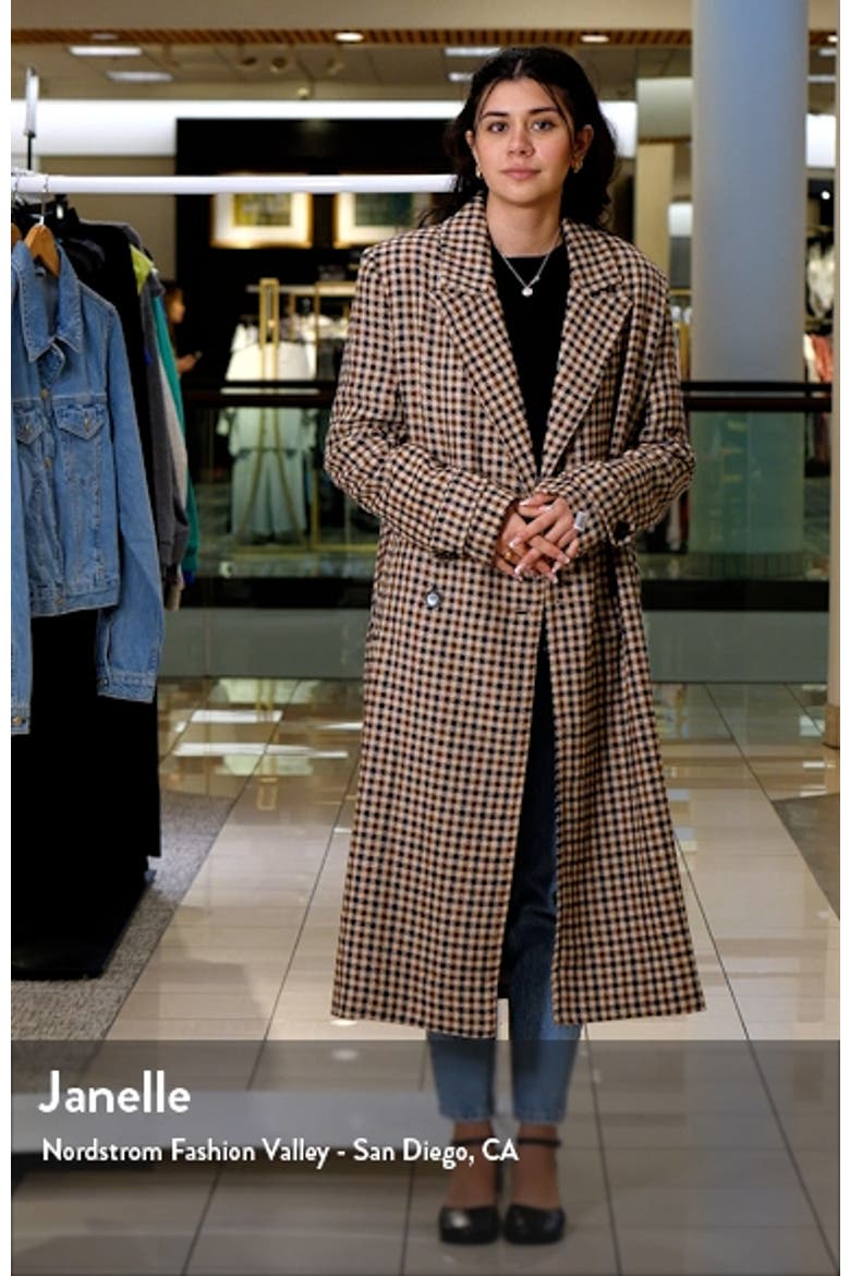 Prince Plaid Double Breasted Coat video