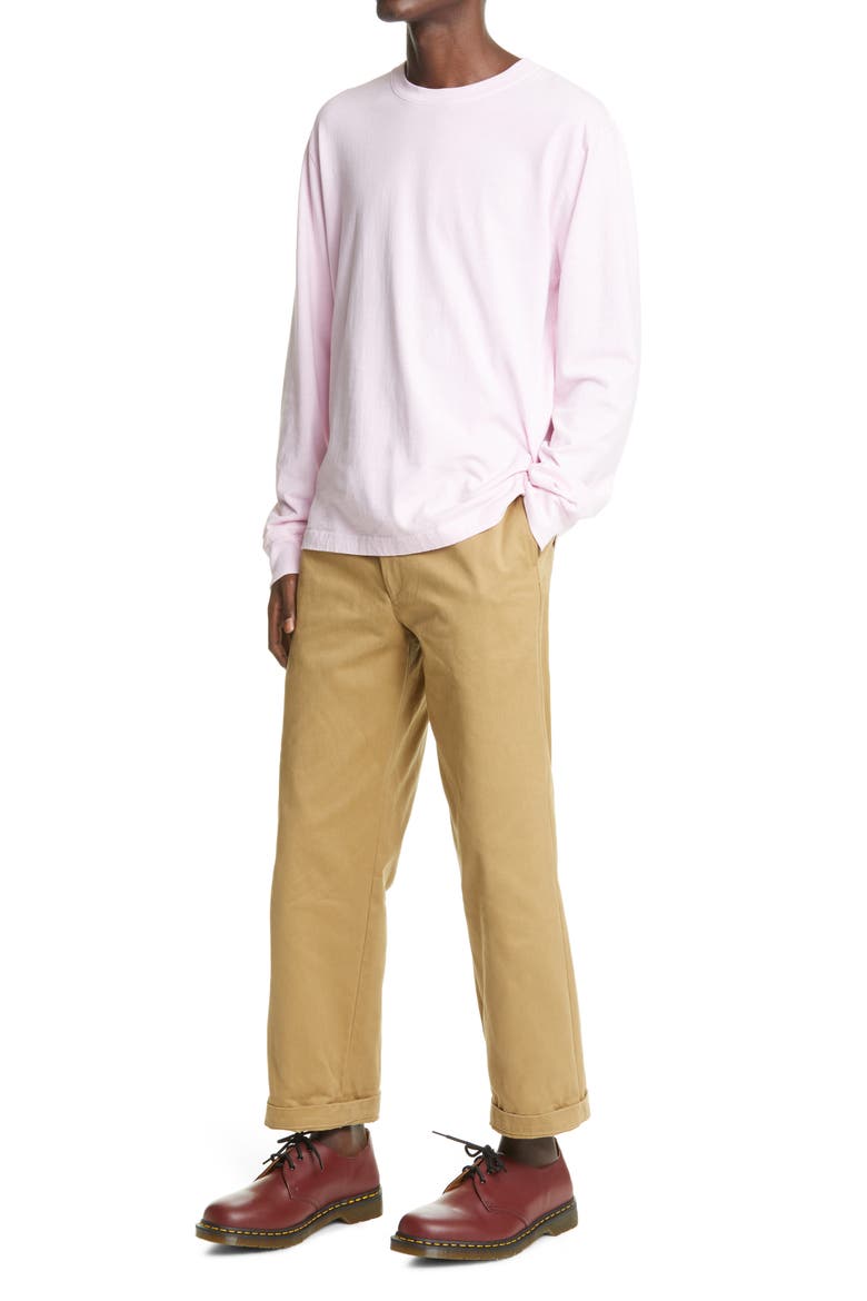 Long Sleeve Recycled Cotton T-Shirt, Alternate, color, CHERRY BLOSSOM