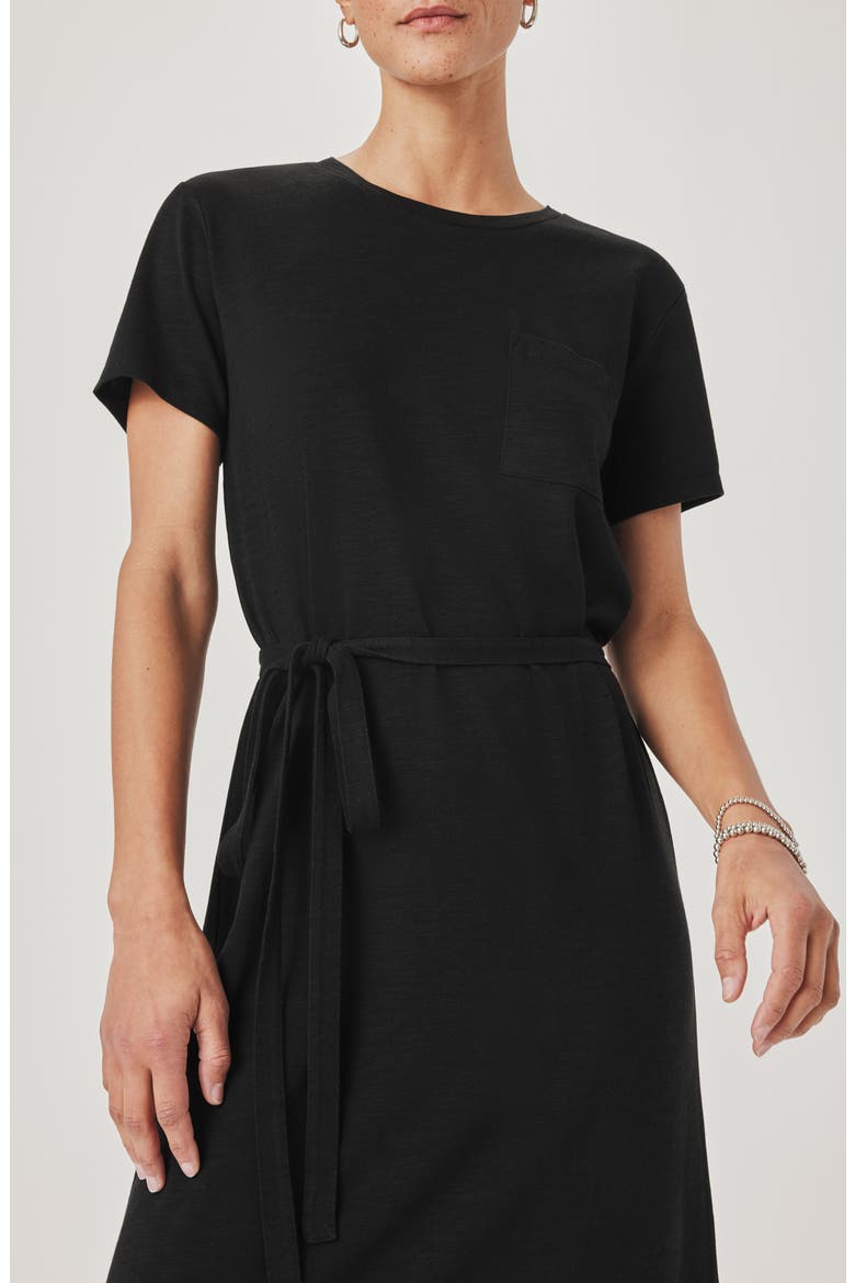 Keegan T-Shirt Dress, Alternate, color, BLACK