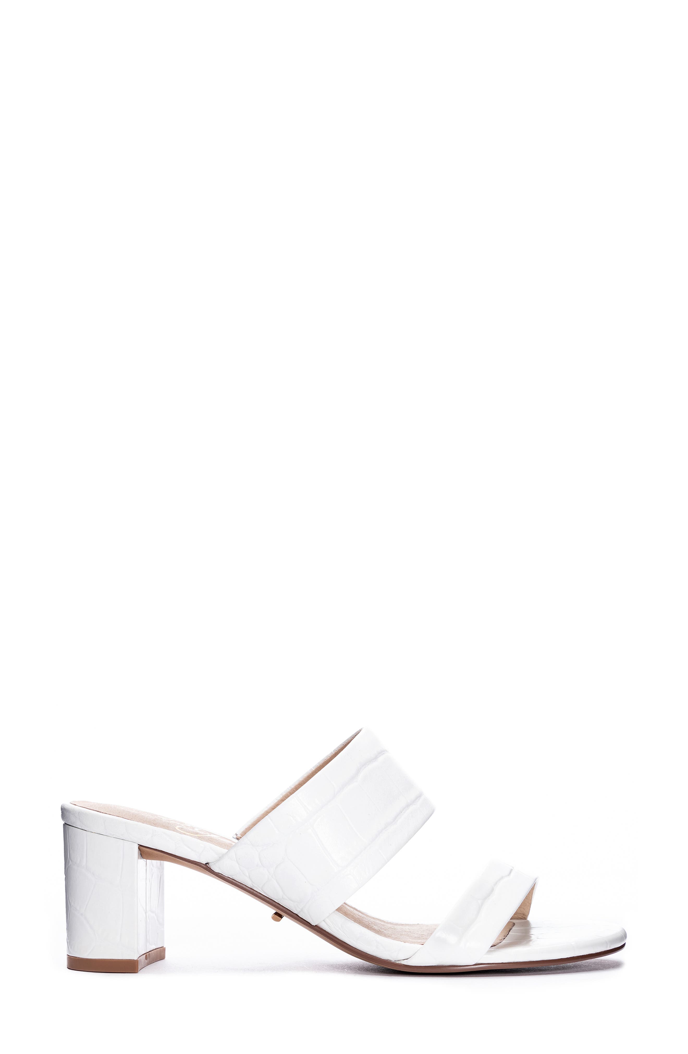 Liya Slide Sandal, Alternate, color, WHITE