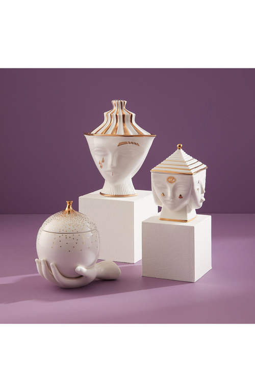 Jonathan Adler Gilded Giuliette Box In Multi