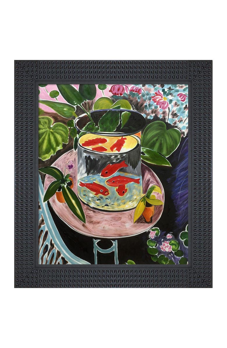 OVERSTOCK ART The Gold Fish - Framed Oil Reproduction of an Original Painting by Henri Matisse, Alternate, color, 