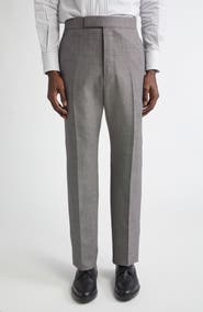 Thom Browne Fit 1 Super 120s Wool Backstrap Pants