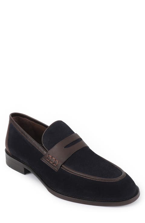Harrison Double Monk Strap Leather Loafer (Men)