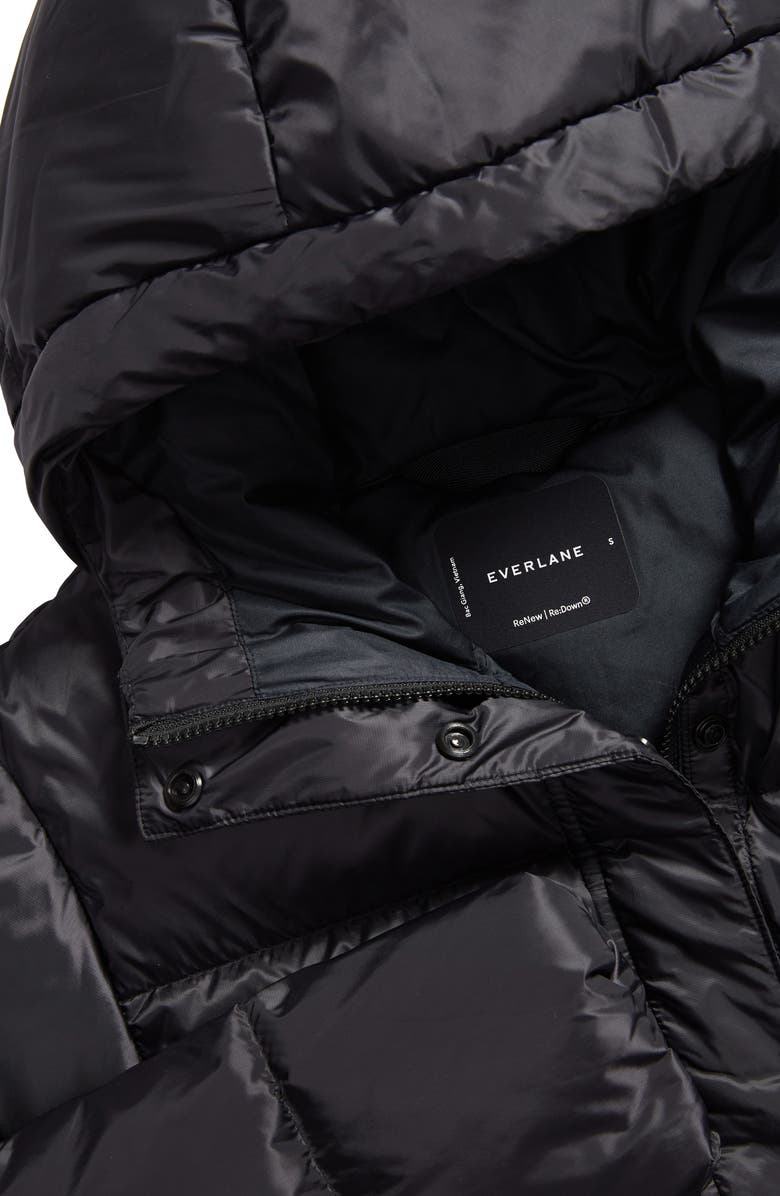 Everlane The ReNew Long Puffer Coat, Alternate, color,