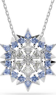 Swarovski Magic Snowflake Pendant Necklace/Brooch